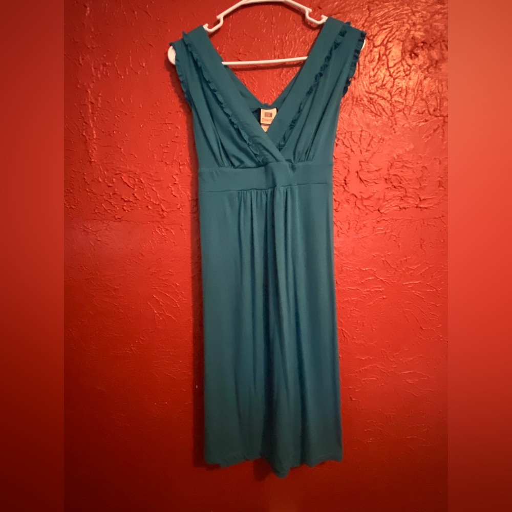 Teal dress